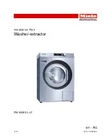 Miele PW 6088 EL LP Installations Plan preview