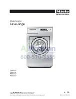 Preview for 41 page of Miele PW 6107 Operating Instructions Manual