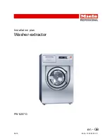 Preview for 1 page of Miele PW 6137 D Installations Plan