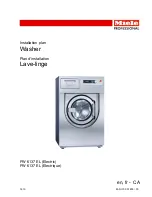 Miele PW 6137 EL Installations Plan preview