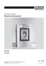 Miele PW 6163 Operating Instructions Manual preview