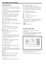 Preview for 12 page of Miele PW 6163 Operating Instructions Manual