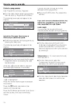 Preview for 18 page of Miele PW 6163 Operating Instructions Manual