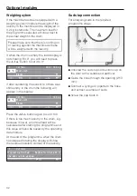 Preview for 32 page of Miele PW 6163 Operating Instructions Manual