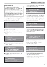 Preview for 35 page of Miele PW 6163 Operating Instructions Manual