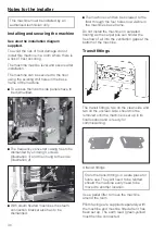 Preview for 40 page of Miele PW 6163 Operating Instructions Manual