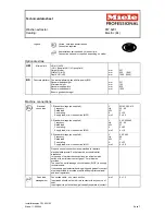 Preview for 7 page of Miele PW 6201 EL Installations Plan