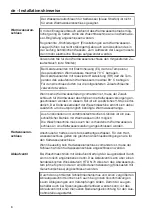 Preview for 8 page of Miele PW 6241 EL Installations Plan