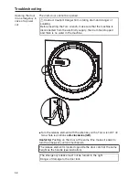 Предварительный просмотр 58 страницы Miele PW 811 Operating And Installation Instructions