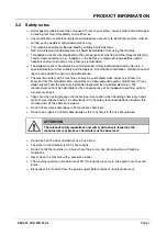 Preview for 7 page of Miele PWD 8545 AD Operating Instructions Manual