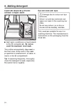 Предварительный просмотр 24 страницы Miele PWM 300 SmartBiz Operating And Installation Instructions