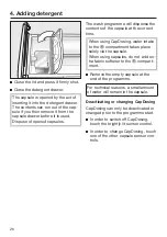 Предварительный просмотр 26 страницы Miele PWM 300 SmartBiz Operating And Installation Instructions