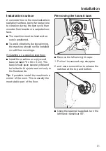 Предварительный просмотр 51 страницы Miele PWM 300 SmartBiz Operating And Installation Instructions