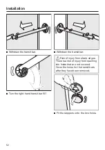 Предварительный просмотр 52 страницы Miele PWM 300 SmartBiz Operating And Installation Instructions