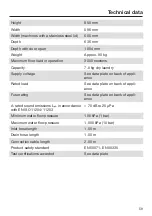 Предварительный просмотр 59 страницы Miele PWM 300 SmartBiz Operating And Installation Instructions