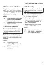 Предварительный просмотр 67 страницы Miele PWM 300 SmartBiz Operating And Installation Instructions