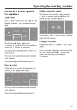 Предварительный просмотр 19 страницы Miele PWM 506 Mop Star 60 Operating And Installation Instructions