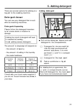 Предварительный просмотр 29 страницы Miele PWM 506 Mop Star 60 Operating And Installation Instructions