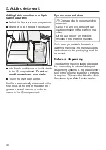 Предварительный просмотр 30 страницы Miele PWM 506 Mop Star 60 Operating And Installation Instructions