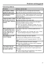 Preview for 57 page of Miele PWM 507 Hygiene Operating And Installation Instructions