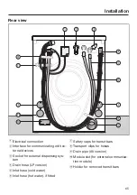 Preview for 65 page of Miele PWM 507 Hygiene Operating And Installation Instructions