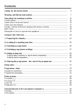 Preview for 2 page of Miele PWM 507 Operating And Installation Instructions