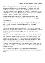 Preview for 11 page of Miele PWM 507 Operating And Installation Instructions