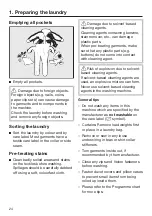 Preview for 24 page of Miele PWM 507 Operating And Installation Instructions