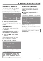 Preview for 27 page of Miele PWM 507 Operating And Installation Instructions