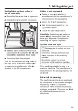 Preview for 29 page of Miele PWM 507 Operating And Installation Instructions