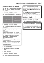 Preview for 41 page of Miele PWM 507 Operating And Installation Instructions