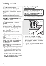 Preview for 42 page of Miele PWM 507 Operating And Installation Instructions