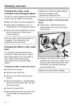 Preview for 44 page of Miele PWM 507 Operating And Installation Instructions