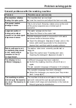 Preview for 49 page of Miele PWM 507 Operating And Installation Instructions