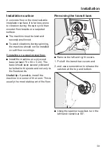 Preview for 59 page of Miele PWM 507 Operating And Installation Instructions