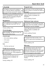 Preview for 69 page of Miele PWM 507 Operating And Installation Instructions