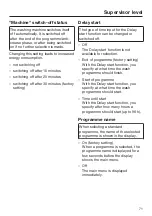 Preview for 71 page of Miele PWM 507 Operating And Installation Instructions