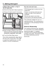 Preview for 30 page of Miele PWM 508 Mop Star 80 Operating And Installation Instructions