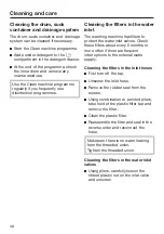 Preview for 48 page of Miele PWM 508 Mop Star 80 Operating And Installation Instructions