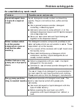 Preview for 53 page of Miele PWM 508 Mop Star 80 Operating And Installation Instructions