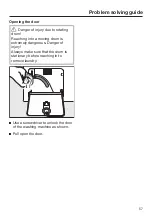 Preview for 57 page of Miele PWM 508 Mop Star 80 Operating And Installation Instructions