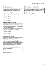 Preview for 79 page of Miele PWM 508 Mop Star 80 Operating And Installation Instructions