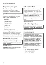 Preview for 80 page of Miele PWM 508 Mop Star 80 Operating And Installation Instructions