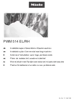 Miele PWM 514 EL Installations Plan preview