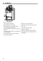 Preview for 58 page of Miele PWM 514 EL Installations Plan