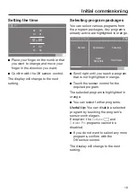 Предварительный просмотр 19 страницы Miele PWM 906 Operating And Installation Instructions