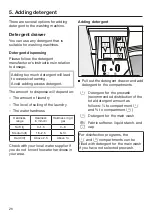 Предварительный просмотр 26 страницы Miele PWM 906 Operating And Installation Instructions