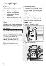 Предварительный просмотр 28 страницы Miele PWM 906 Operating And Installation Instructions