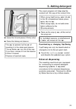 Предварительный просмотр 29 страницы Miele PWM 906 Operating And Installation Instructions