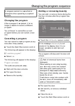 Предварительный просмотр 49 страницы Miele PWM 906 Operating And Installation Instructions